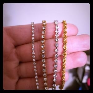 Four Fashion Bracelets